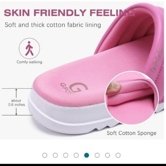 Pink Slide Sandals - Picture 3 of 6